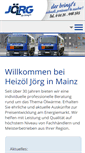Mobile Screenshot of heizoel-joerg.de